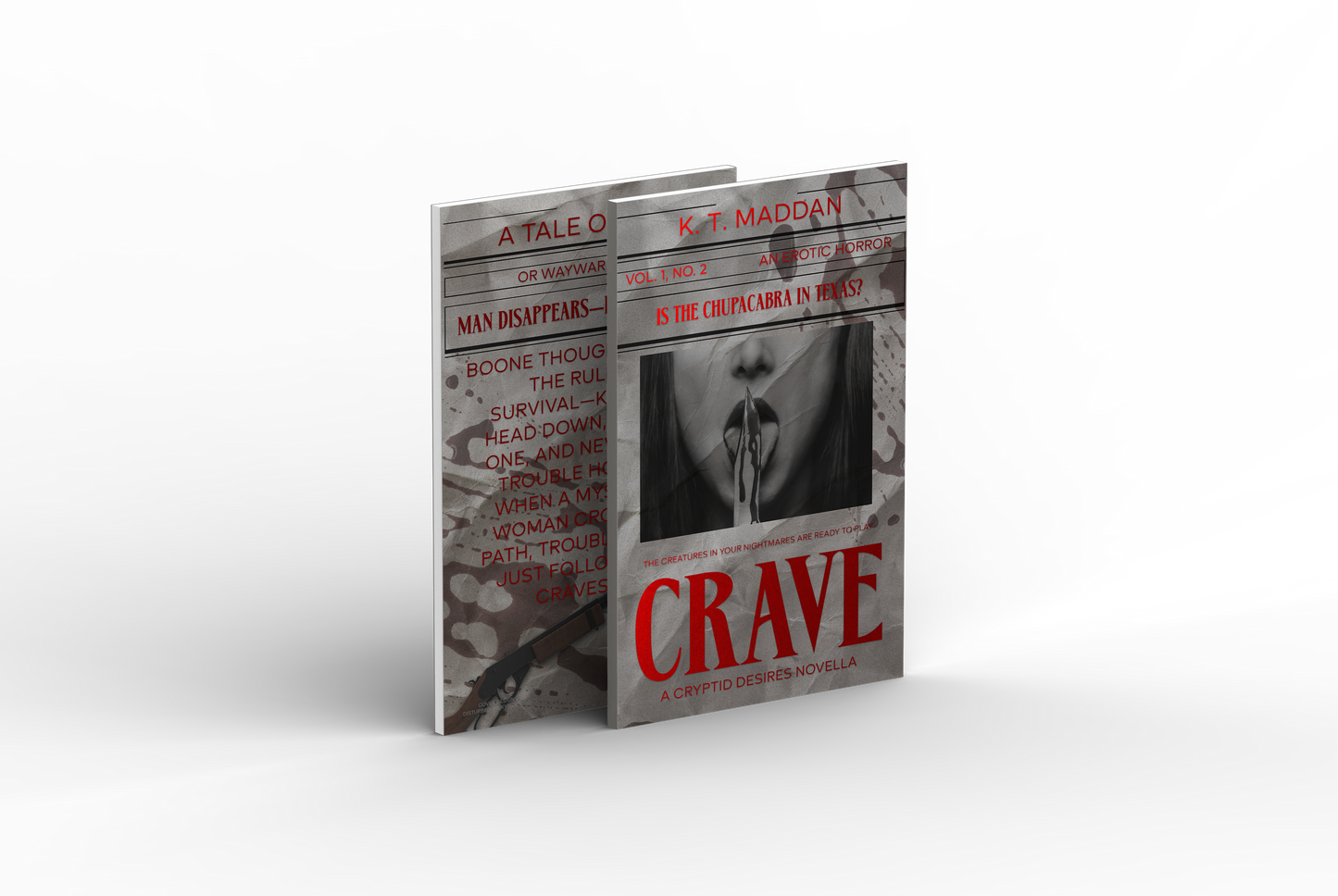 SIGNED - CRAVE Foiled Paperback