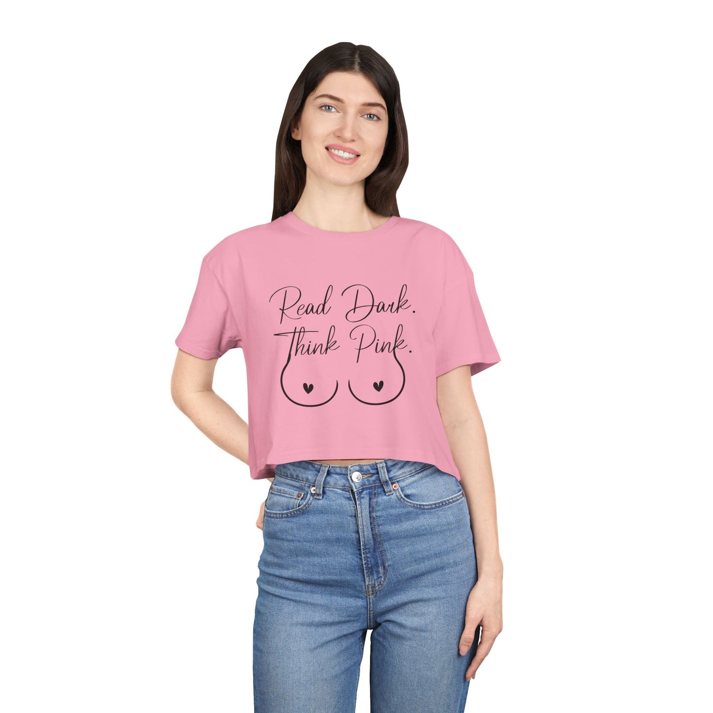 Breast Cancer Awareness Crop Top